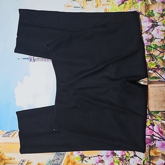J.‎ McLaughlin Silk Black Pants with Straight Leg Cut and High Waist Size 8 - Picture 8 of 8